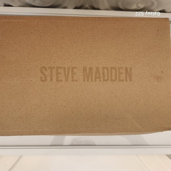 Steve Madden " Thierry" Silver Heeled Sandals. NIB. Size 9 - Picture 13 of 14